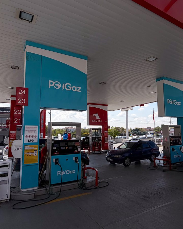 PO/Gaz LPG pompa adası